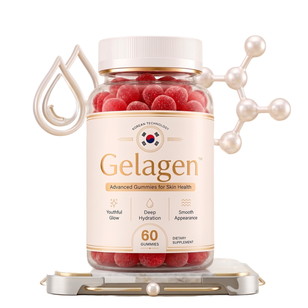 Gelagen beauty gummies for skin hydration and youthful-looking skin